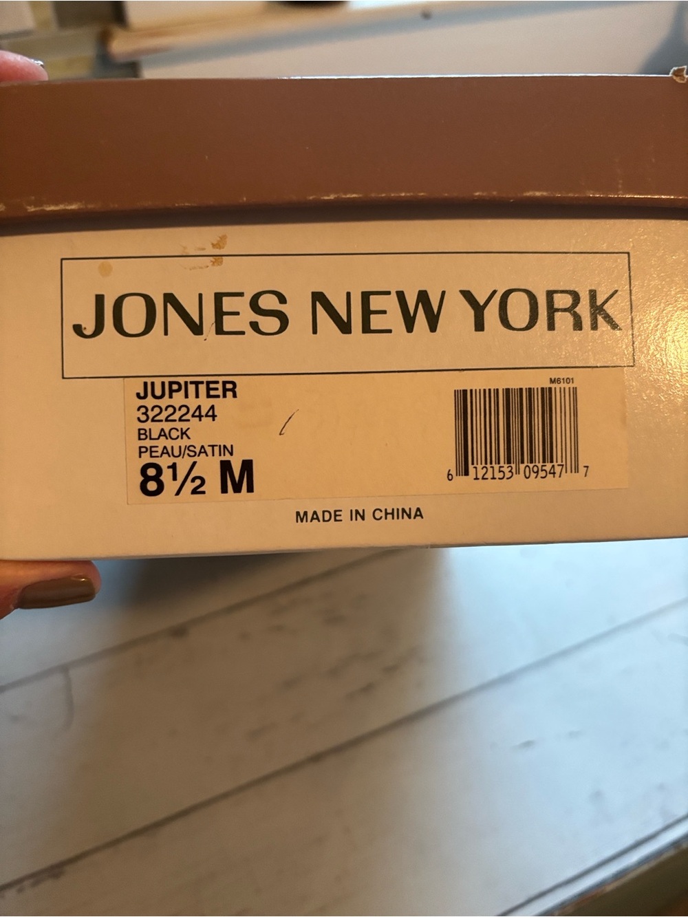 Jones New York Black Satin Heels - Jupiter